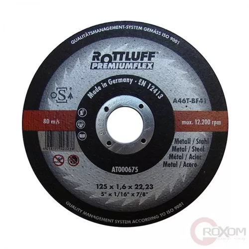 Řezný kotouč Rhodius  125x1mm 