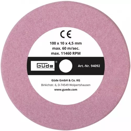 KOTOUČ BRUSNÝ 100 x 10 x 4,5 mm, K 60 Güde 94092