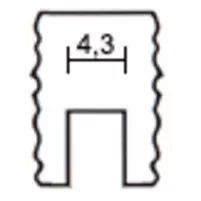 Proxxon Fréza drážkovací Ø 4,3 mm