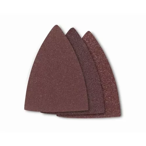 Brusný papír 50mm prstového tvaru G180 6ks Kreator KRT280008