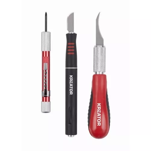 Modelářské nožíky sada 36ks Kreator KRT452002