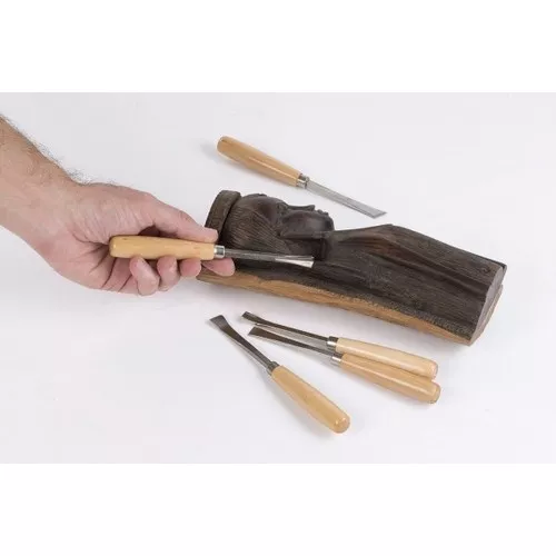 Mini řezbářské nožíky 6ks Kreator KRT452003