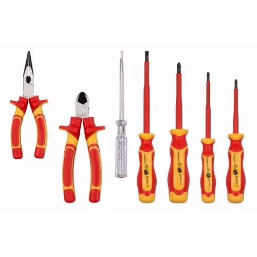 Sada nářadí 7ks VDE elektrikářská Kreator KRT951101