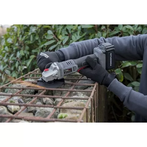 Aku úhlová bruska 18V 115mm LI-ION (bez baterie) Powerplus POWEB3510
