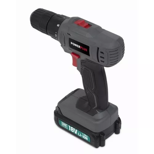 Aku šroubovák / vrtačka 18V LI-ION  plus  153ks příslušenství Powerplus POWESET1