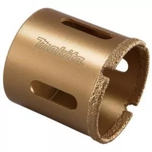Makita B-46078 děrovka s diamantovým zrnem 50mm (se závitem 5/8" 18UNF a otvory)