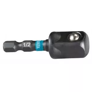 Makita B-66874 torzní adaptér 1/4" Impact Black, čtyřhran 1/2", 50mm
