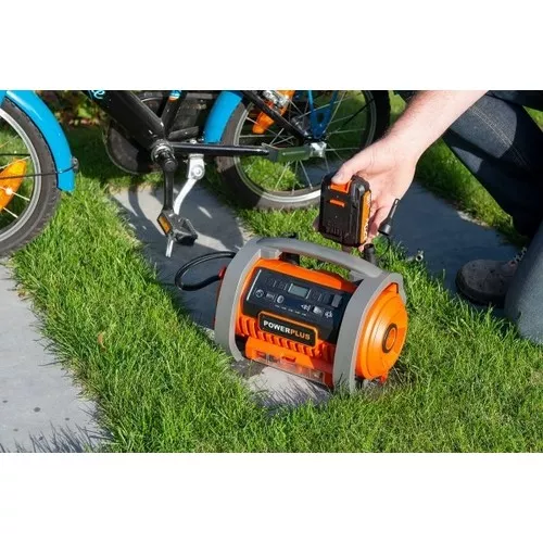 Aku kompresor 20V  plus 220V (bez AKU) Powerplus POWDP7030