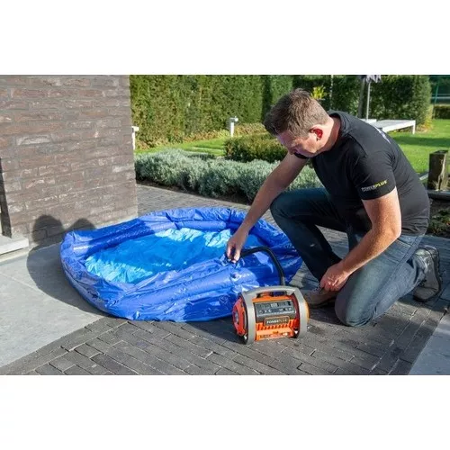 Aku kompresor 20V  plus 220V (bez AKU) Powerplus POWDP7030