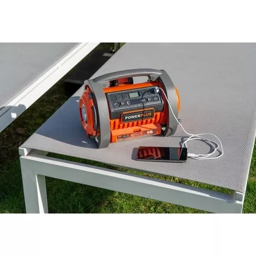 Aku kompresor 20V  plus 220V (bez AKU) Powerplus POWDP7030