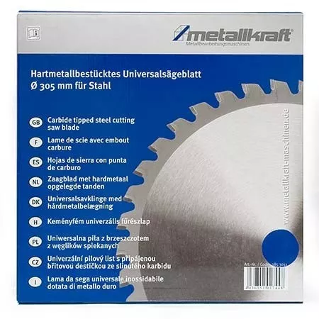Pilový kotouč na ocel ø 305 mm 3853051 Metallkraft