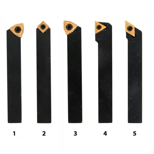 Soustružnické nože HM 10 mm, sada - 5 ks 3441664 Optimum