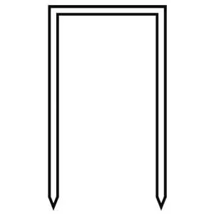 Spony Typ 80, 16 mm (5 000 ks) 2405416 Aircraft