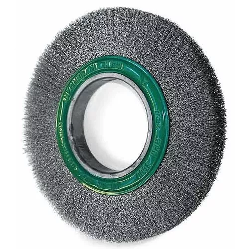 Drátěný kotouč vlnitý na nerez 250 x 30, Ø drátu 0,3 mm 3730265 Metallkraft