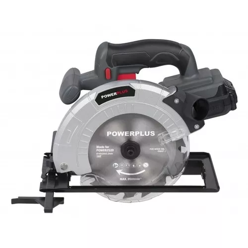 Aku okružní pila 18V 165mm LI-ION SET Powerplus POWEBSET23