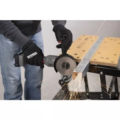 Aku úhlová bruska 18V 115mm LI-ION SET Powerplus POWEBSET26