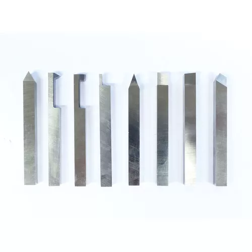 HSS vybroušené soustružnické nože 8 mm - sada 8 ks 3441110 Optimum