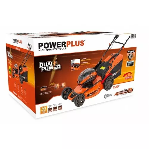 Aku sekačka 40V LI-ION 510mm s pojezdem (bez baterie) Powerplus POWDPG7568