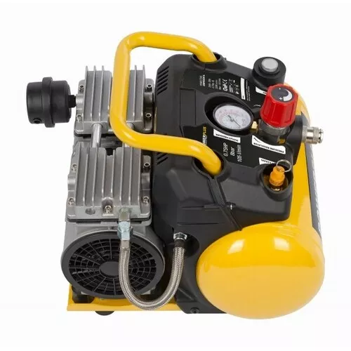 Kompresor SILENT 550W 6L  plus 10ks přísl. Bezolejový Powerplus POWX1724S