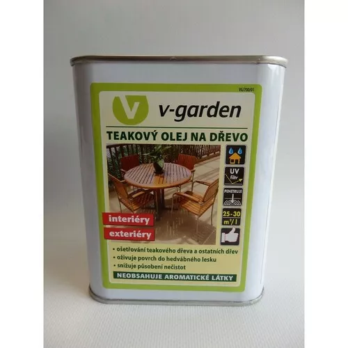Sokrates V-garden Teak olej 0,6l VeGA
