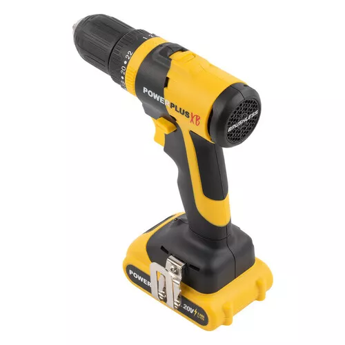 Aku šroubovák / vrtačka s příklepem 20V Powerplus POWXB10060