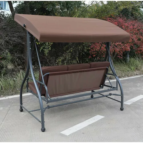 Zahr. houpačka BARCELONA Hnědá VeGA