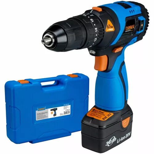 Akumulátorová příklepová vrtačka ASP 203-2B NAREX