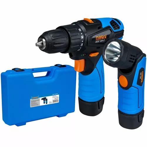 Akumulátorový vrtací šroubovák ASV 122-SET NAREX