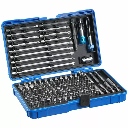 127dílná sada šroubovacích bitů Industrial-CrV 127-Bit Box NAREX