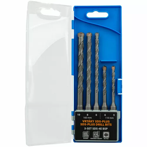 Vrtáky pro kladiva s upínáním SDS-Plus 5-SET SDS-PLUS BSP NAREX