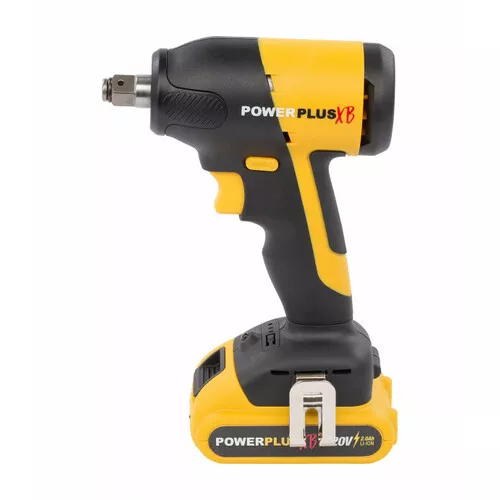 Aku rázový utahovák 1/2" 220Nm 20V Powerplus POWXB30050