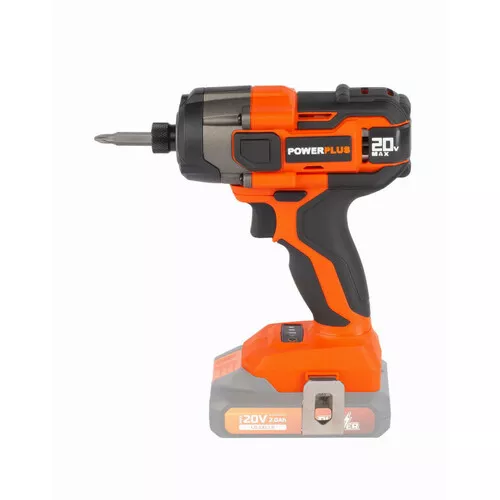 Aku rázový utahovák 20V 180Nm (bez AKU) Powerplus POWDP20100