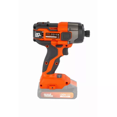 Aku rázový utahovák 20V 180Nm (bez AKU) Powerplus POWDP20100