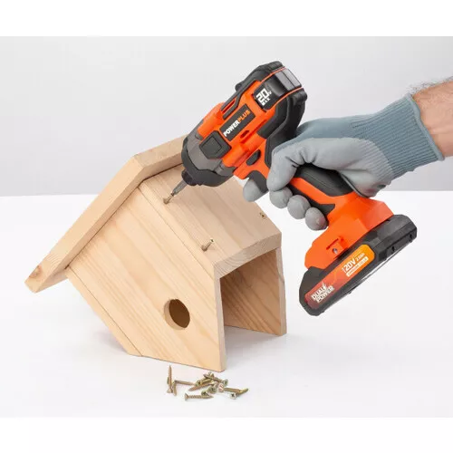 Aku rázový utahovák 20V 180Nm (bez AKU) Powerplus POWDP20100