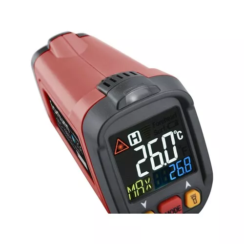 Teploměr bezkontaktní ir průmyslový, se sondou, -50°-800°c FORTUM 4780401