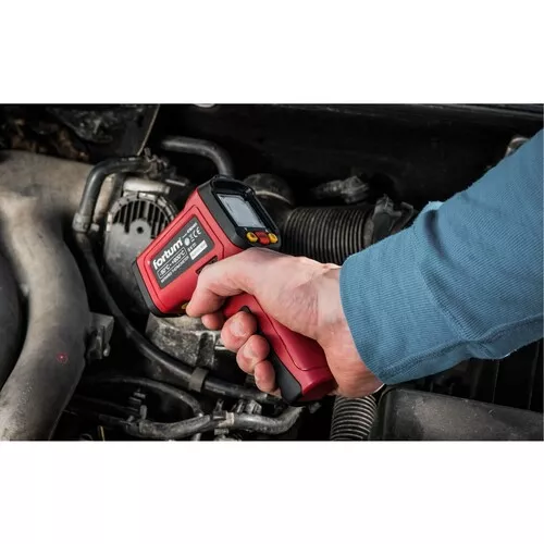 Teploměr bezkontaktní ir průmyslový, se sondou, -50°-800°c FORTUM 4780401