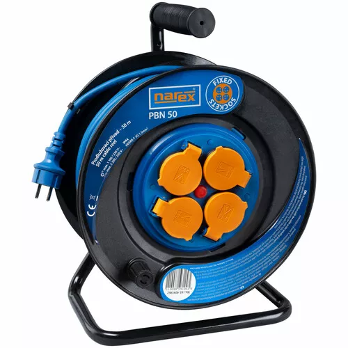 Gumový prodlužovací kabel na bubnu – 50 m PBN 50 NAREX