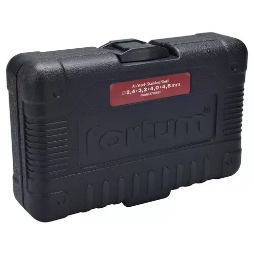 Nástavec nýtovací na vrtačku, pro trhací nýty 2,4-4,8mm, crmov FORTUM 4770651