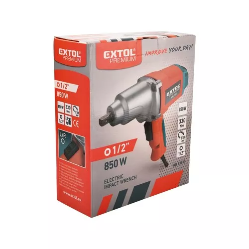 Utahovák rázový elektrický, 850w, 1/2", 330nm EXTOL PREMIUM 8890602