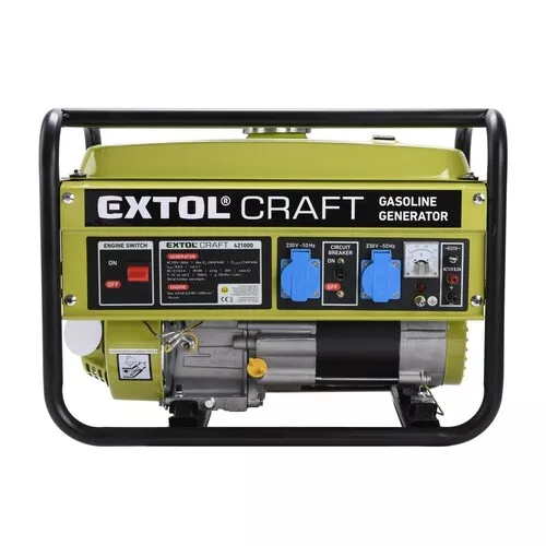 Elektrocentrála benzínová, 6,5hp/2,8kw EXTOL CRAFT 421000