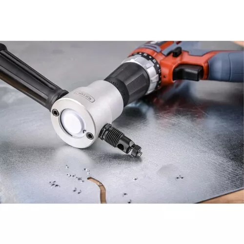 Nástavec na vrtačku k stříhání plechu, oboustranný EXTOL PREMIUM 8813651