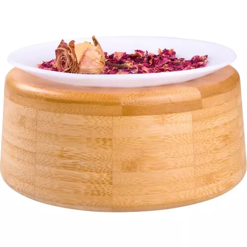 Aroma difuzér base - základna, osvěžovač a zvlhčovač vzduchu, bambus Nature7 569612