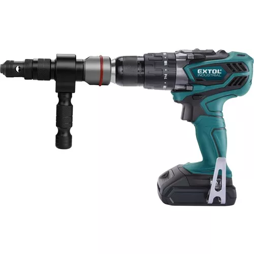 Nástavec nýtovací na vrtačku t, pro trhací nýty 2,4-6,4mm, crmov FORTUM 4770663