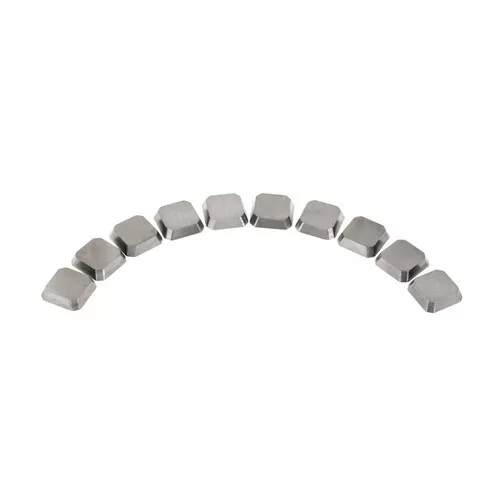 Břitové destičky přímé, 10 ks, pro KE 150 3992160 Metallkraft