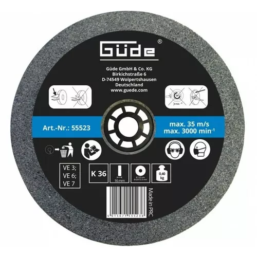KOTOUČ BRUSNÝ 125 MM K36 Güde 55523