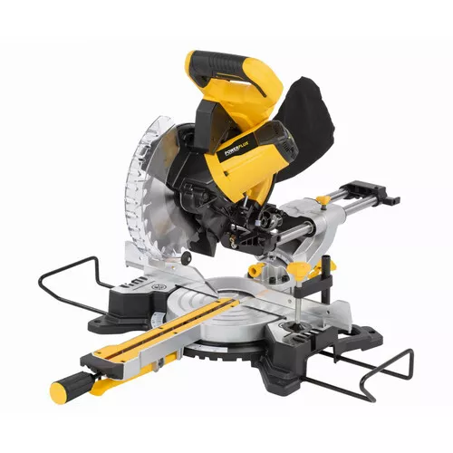 Pokosová pila s potahem a oboustranným náklonem 1 600W / 210mm Powerplus POWX075720DB