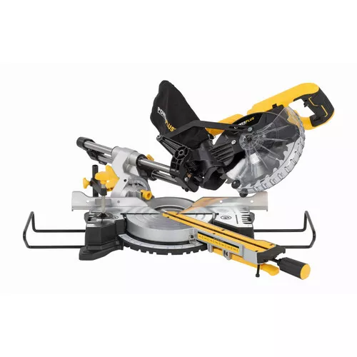 Pokosová pila s potahem a oboustranným náklonem 1 600W / 210mm Powerplus POWX075720DB