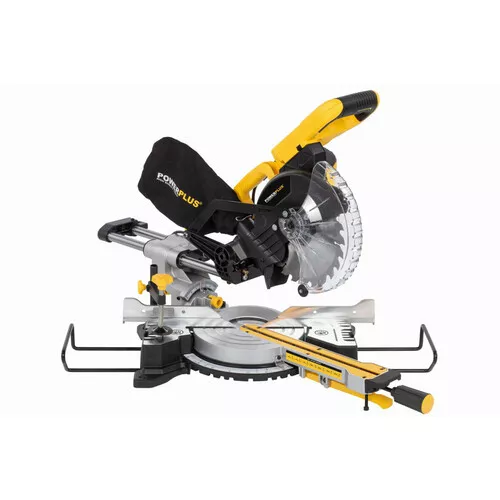 Pokosová pila s potahem a oboustranným náklonem 1 600W / 210mm Powerplus POWX075720DB