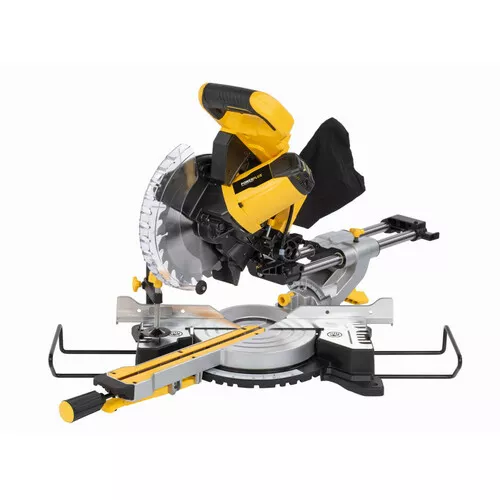 Pokosová pila s potahem a oboustranným náklonem 1 600W / 210mm Powerplus POWX075720DB