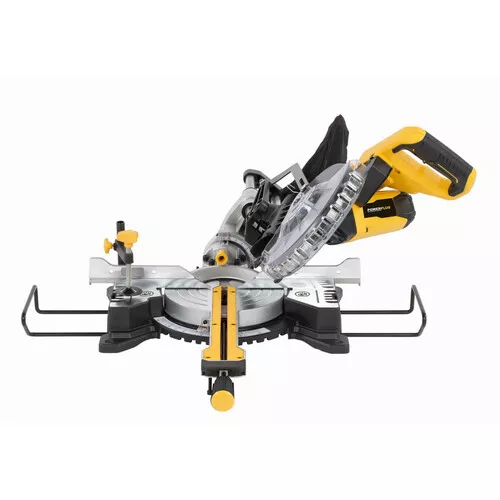 Pokosová pila s potahem a oboustranným náklonem 1 600W / 210mm Powerplus POWX075720DB